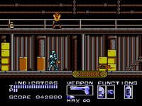 une photo d'Ã©cran de Robocop sur Nintendo Nes